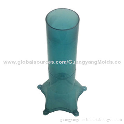 Transparent Plastic Part with High-precision Size, OEM/ODM Services Provided
